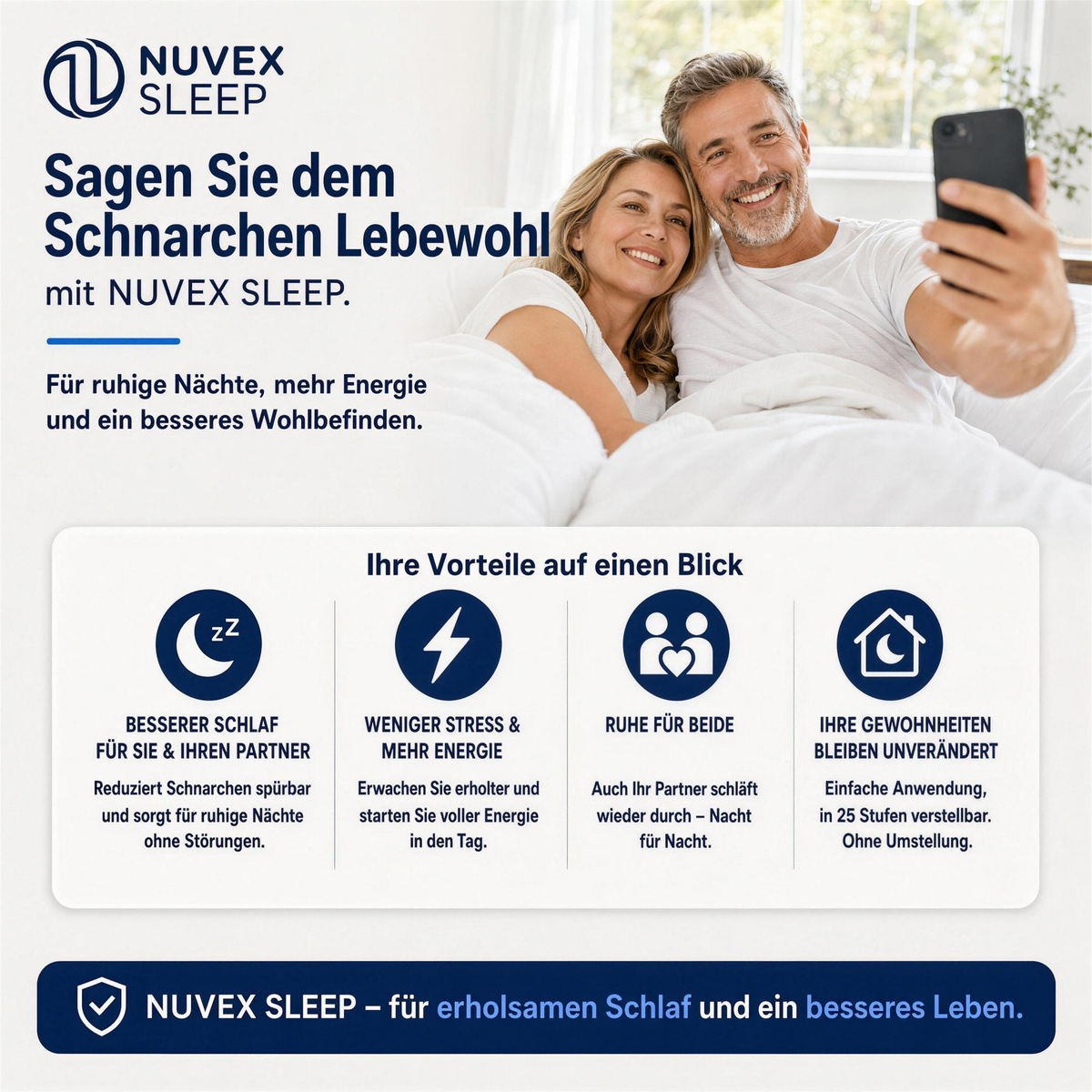 Nuvex Sleep - Anti Schnarch Schiene