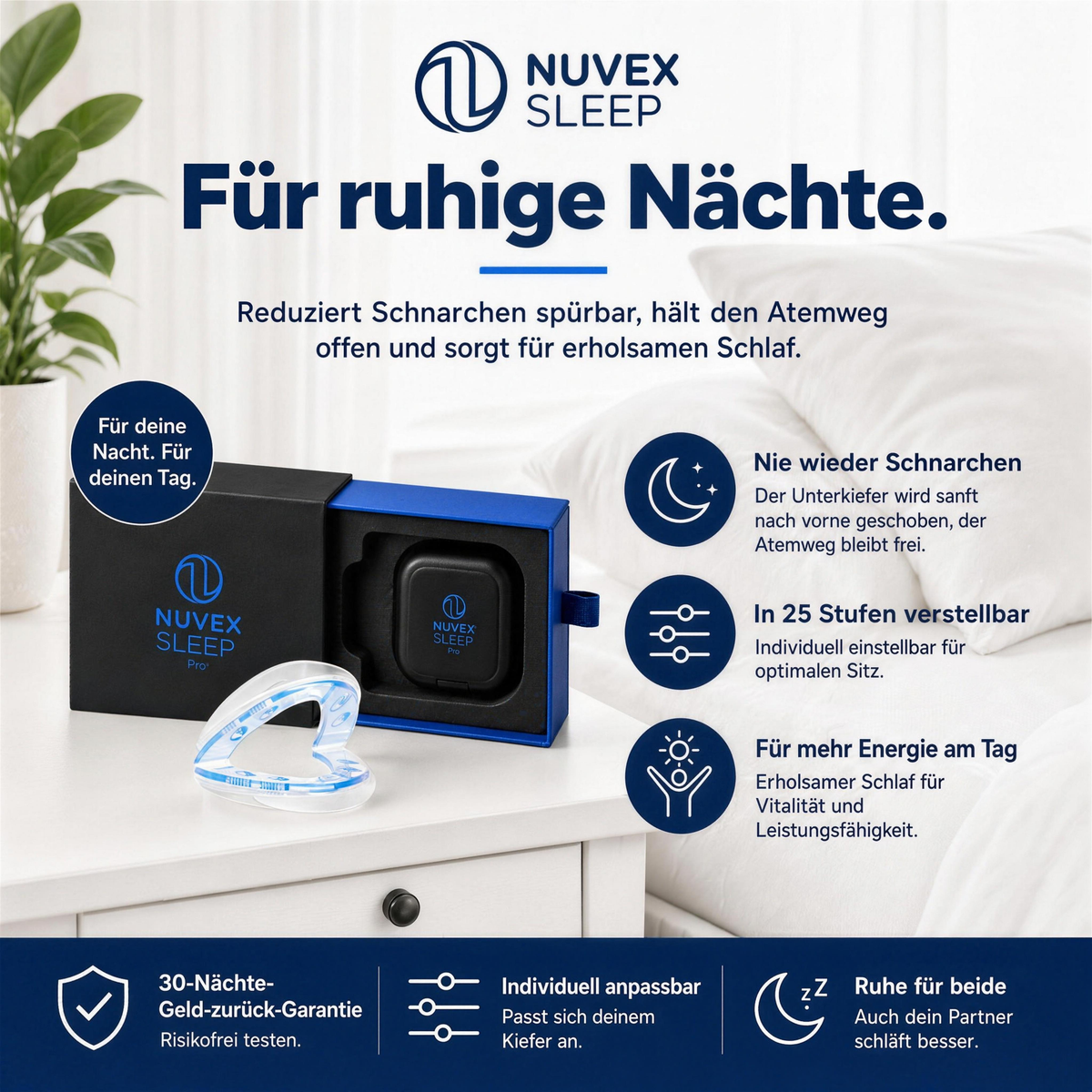 Nuvex Sleep - Anti Schnarch Schiene