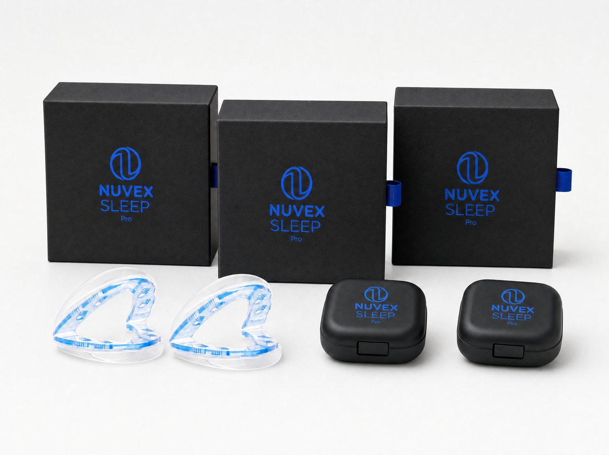Nuvex Sleep Pro Anti-Schnarch-Schiene mit 30-Tage-Geld-zurück-Garantie